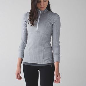 Lululemon Herringbone 1/4 zip